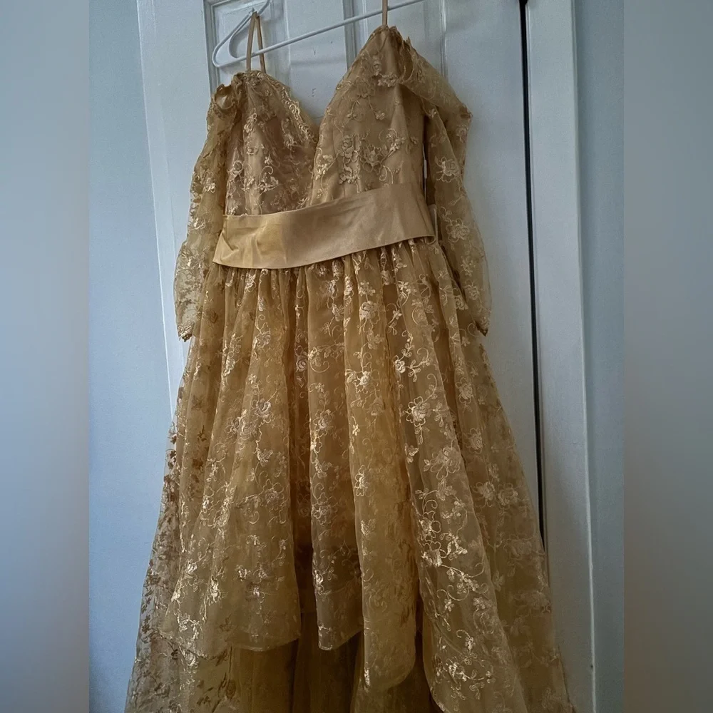 Elegant Lace Evening Dress